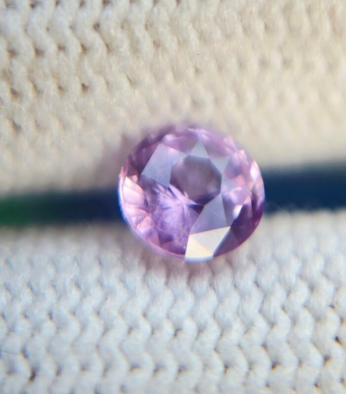 Natural Corundum Purple Sapphire 0.66 ct