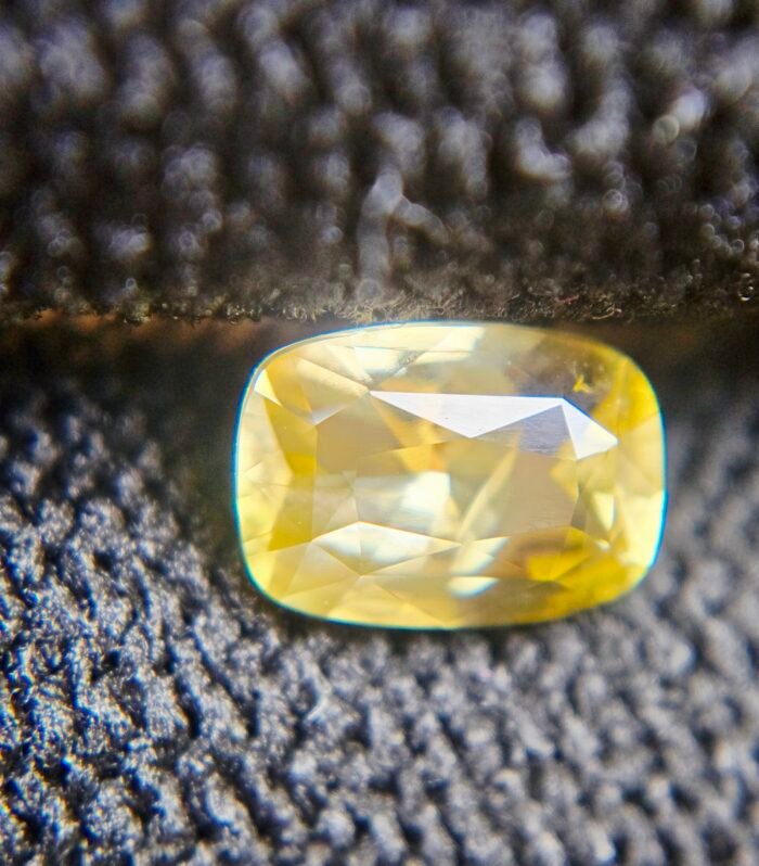 Natural Corundum Yellow Sapphire 1.36 ct
