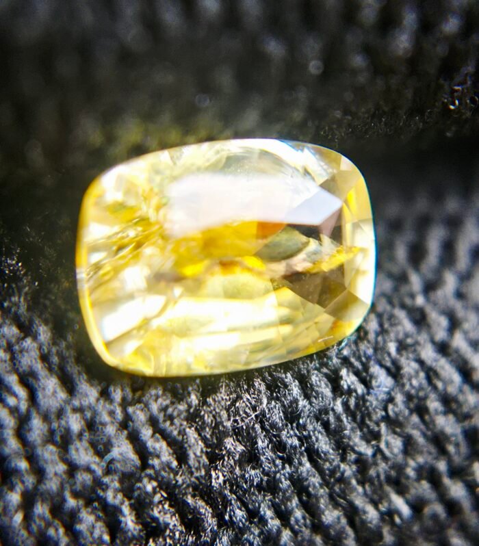 Natural Corundum Yellow Sapphire 1.51 ct